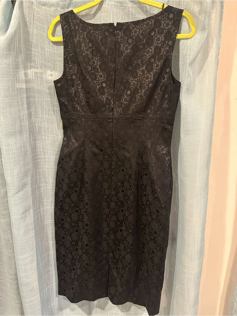 Morgan McFeeters Black Lace Sheath Dress